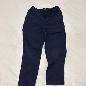 Lacoste Navy Blue Elastic Waist Chino pants size 5 Boys